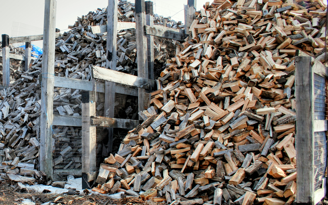 Firewood Pits for seasoning wood