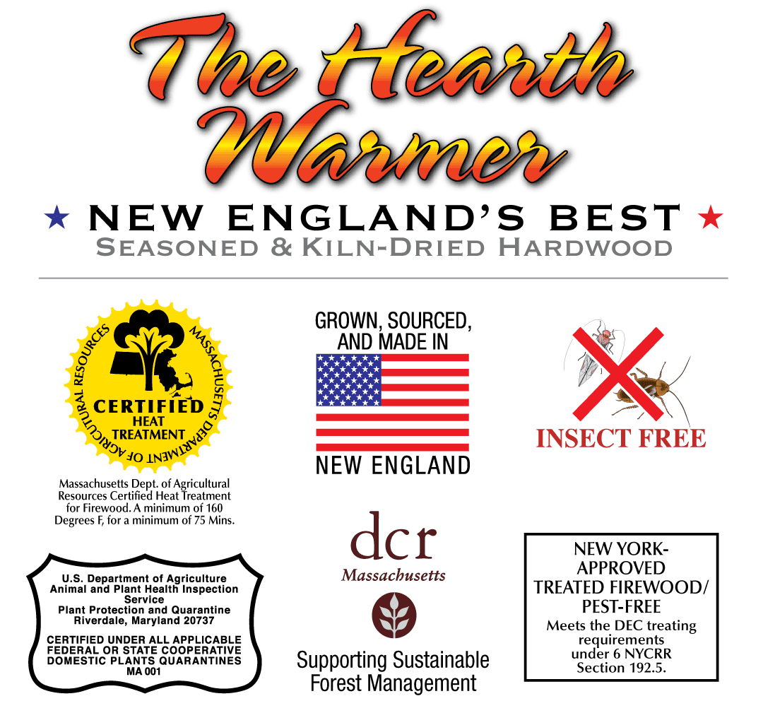 West End Firewood's "The Hearth Warmer" Bundled Kiln-Dried Firewood - Certified